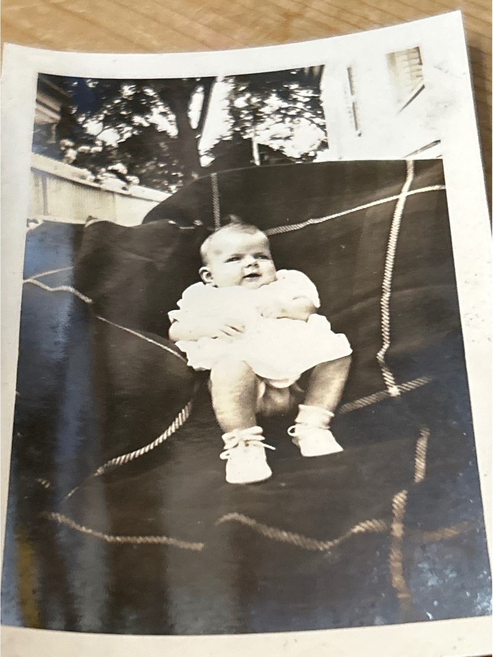 Vintage baby photo